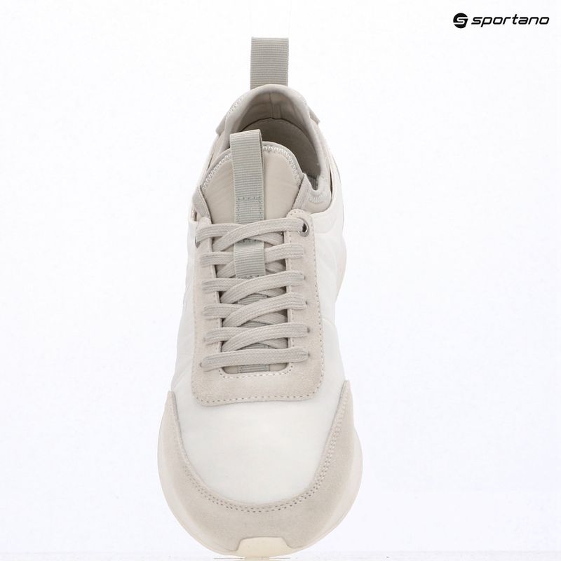 Vyriški batai Calvin Klein YM0YM01414 Retro Runner Sock Laceup Mix mat bright white/light grey 9