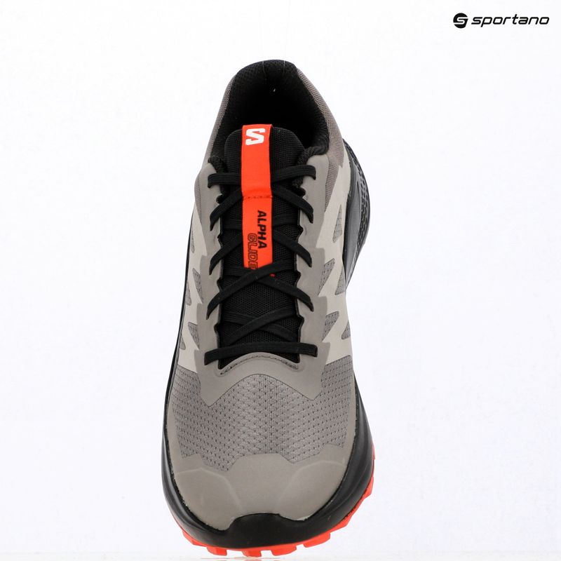 Vyriški bėgimo batai Salomon Alphaglide cloudburst/black 9