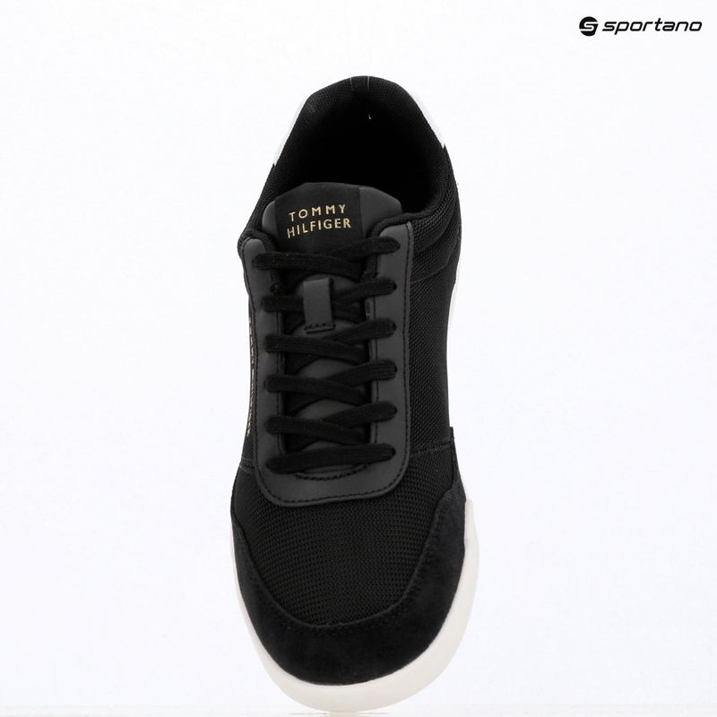 Vyriški batai Tommy Hilfiger Low Pro Cupsole Nylon Suede Mix black 9