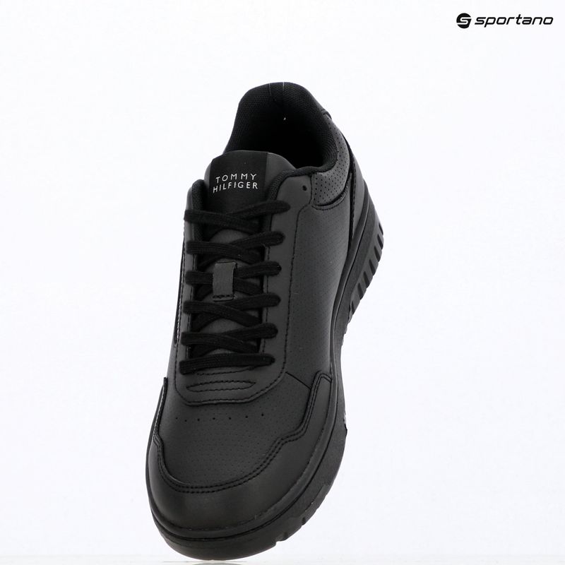 Vyriški batai Tommy Hilfiger Basket Core Leather black 9