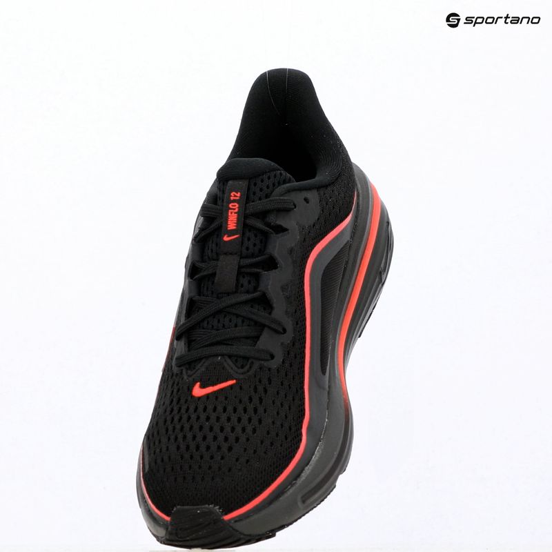 Vaikiški bėgimo bateliai Nike Winflo 12 black/red orbit/dark smoke grey/black 7