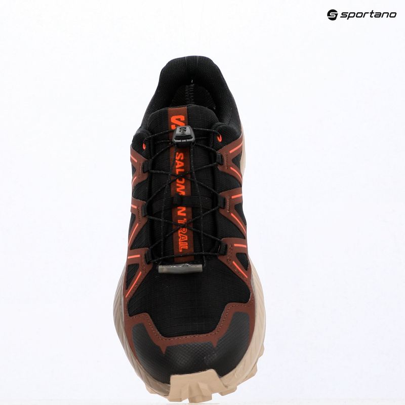 Vyriški bėgimo batai Salomon Speedcross Peak GTX black/oxford tan 9