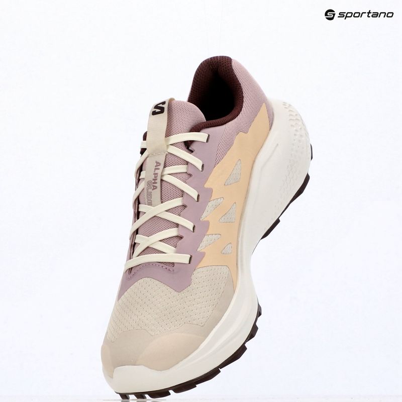 Moteriški bėgimo batai Salomon Alphaglide tapioca/dawn pink 9