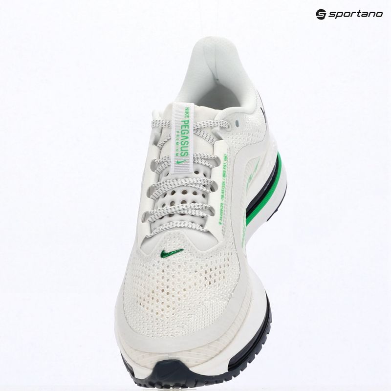 Vyriški bėgimo batai Nike Pegasus Premium white/midnight navy/green spark 6