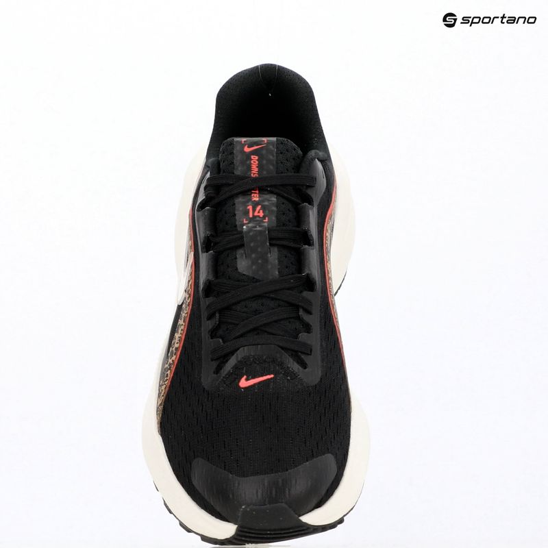 Moteriški bėgimo batai Nike Downshifter 14 black/british khaki/fusion red/sail 8