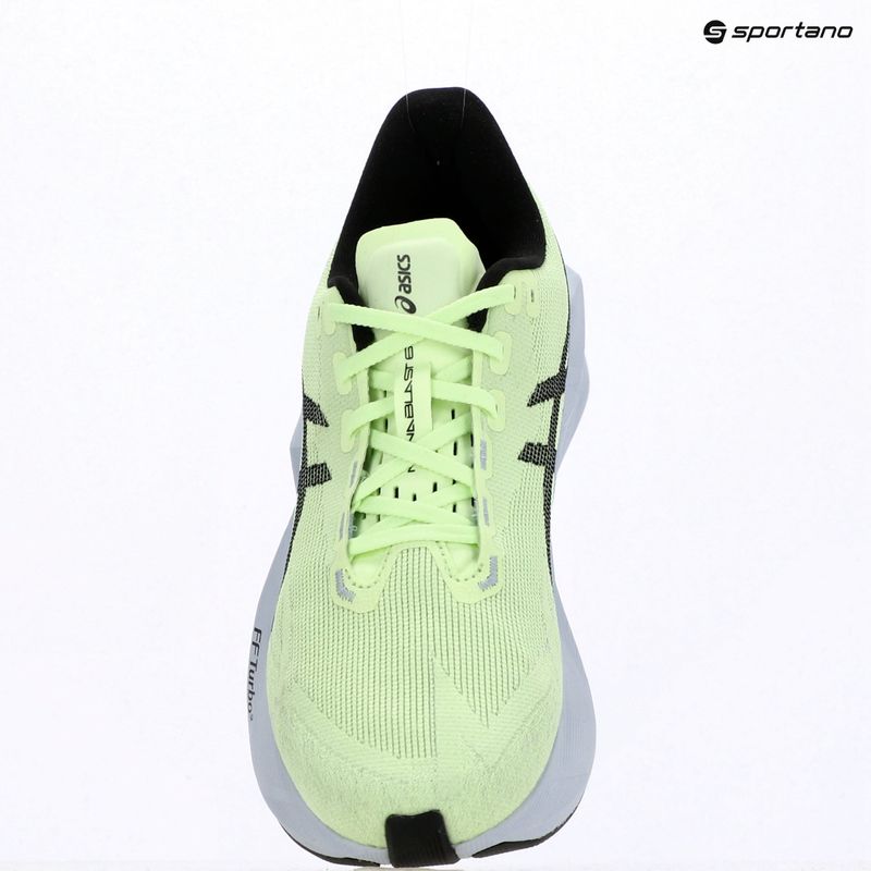 Vyriški bėgimo batai ASICS Novablast 6 illuminate yellow/black 9
