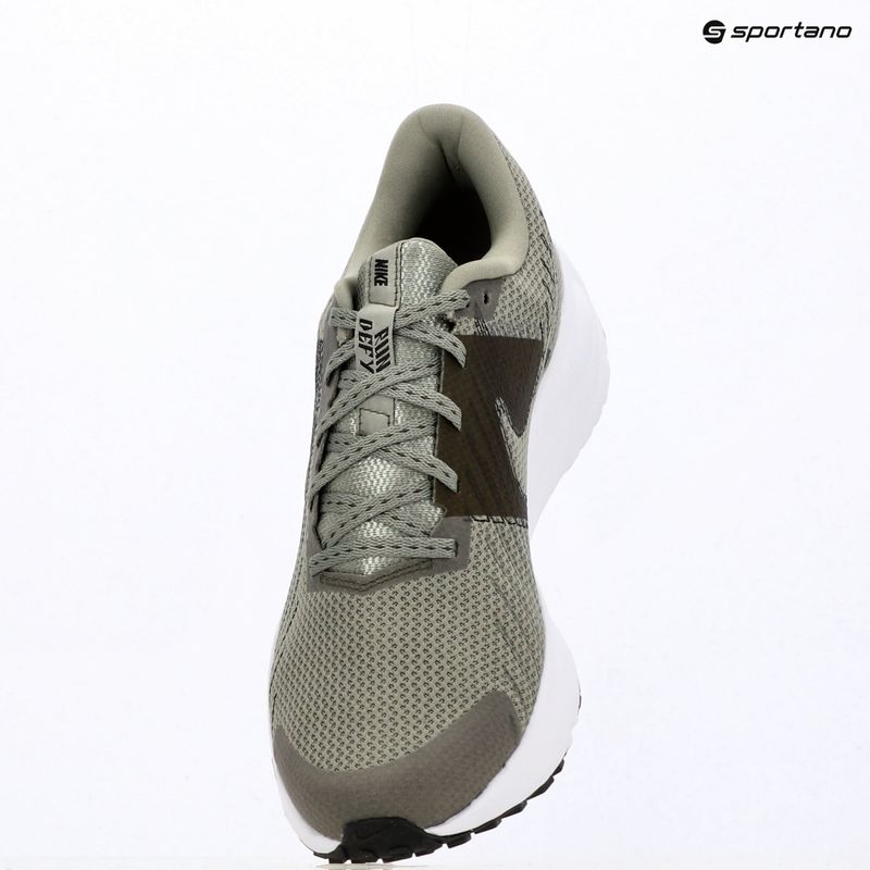 Vyriški bėgimo batai Nike Run Defy Light Army/Iron Grey/White/Black 10