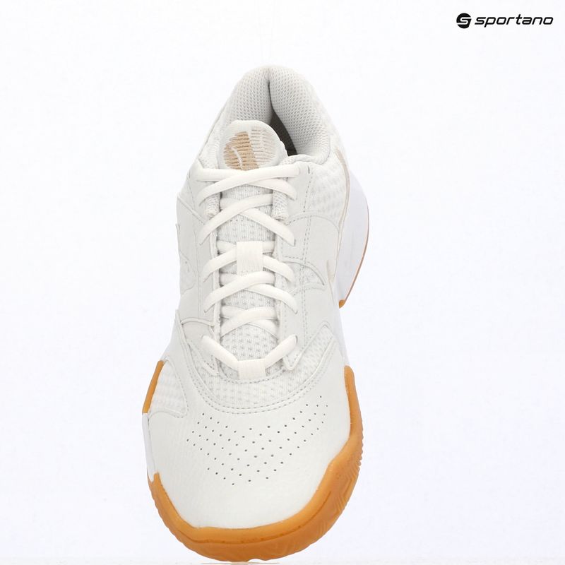Vyriški teniso batai Nike Court Lite 4 White/Summit White/Linen/Light Orewood Brown 10