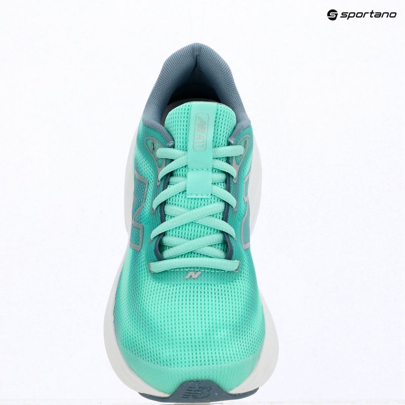 Moteriški bėgimo batai New Balance 411's V4 bright mint/zinc blue/silver metallic 7