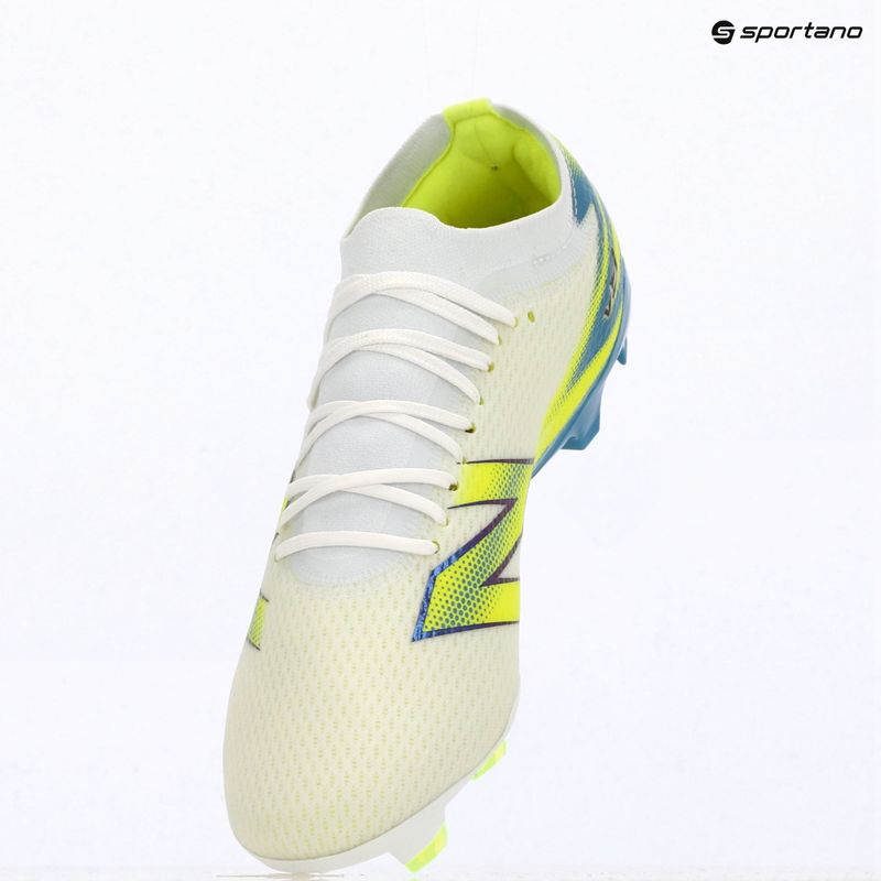 Futbolo bateliai New Balance Furon Team V9 FG white/alkaline green 6