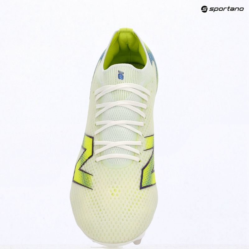 Futbolo bateliai New Balance Furon Pro V9 SG white/alkaline green 7