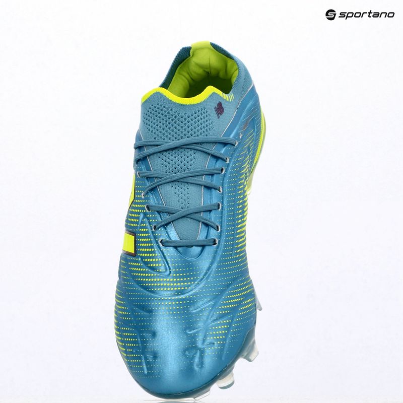 Futbolo bateliai New Balance Tekela Elite Low V5 FG metallic blue/alkaline green/team navy 7