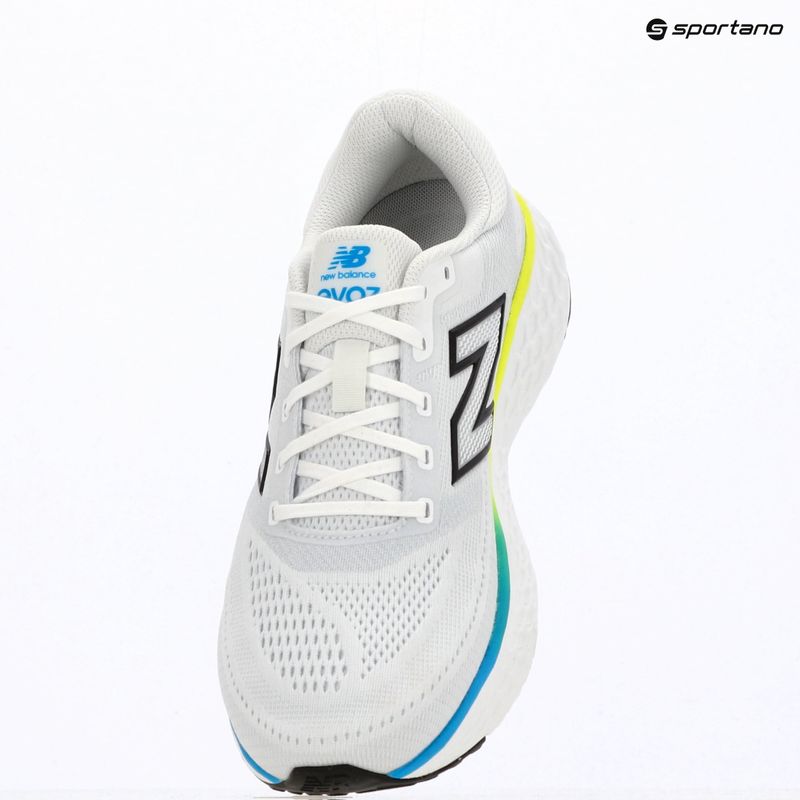 Vyriški bėgimo batai New Balance Fresh Foam Evoz V4 white/black/altitude 7