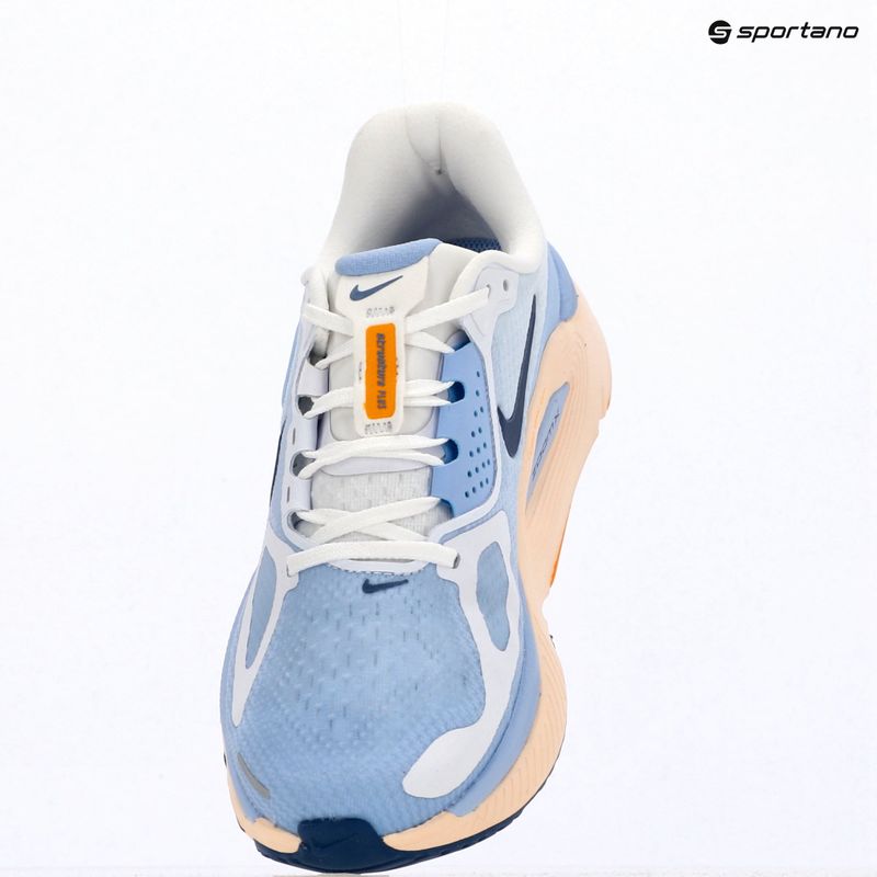 Moteriški bėgimo batai Nike Structure Plus white/aluminum/sundial/mystic navy 10