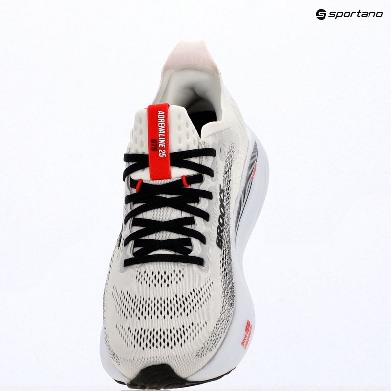 Vyriški bėgimo batai Brooks Adrenaline GTS 25 white/black/red 7