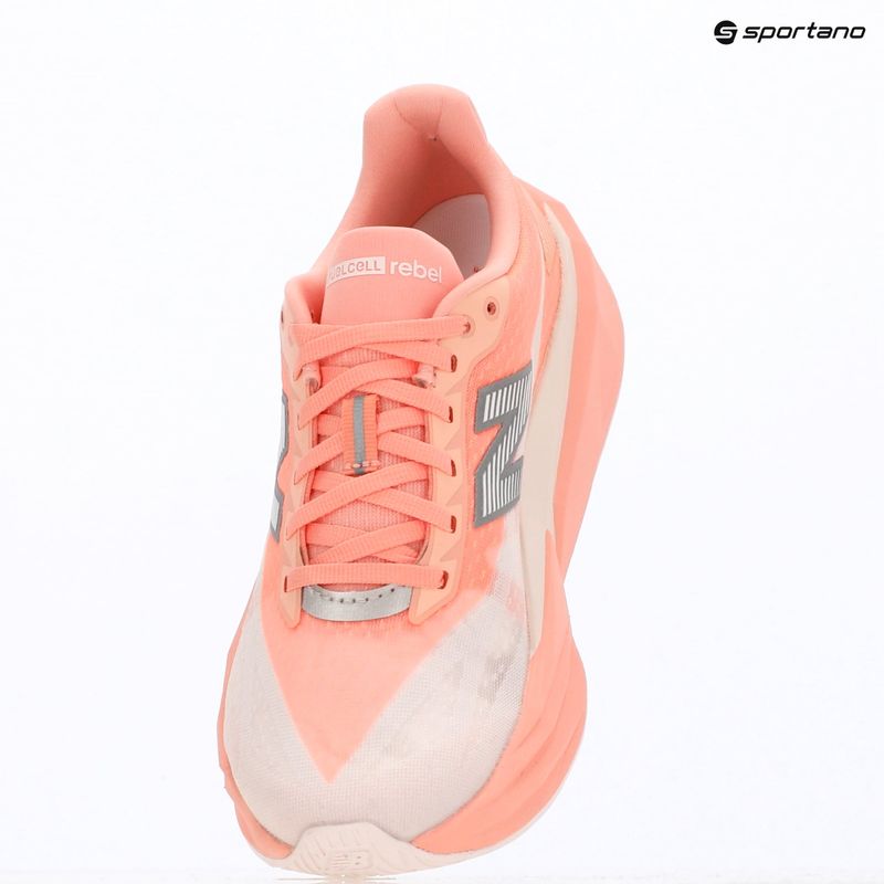 Moteriški bėgimo batai New Balance FuelCell Rebel V5 pink lemonade/pink salt 7