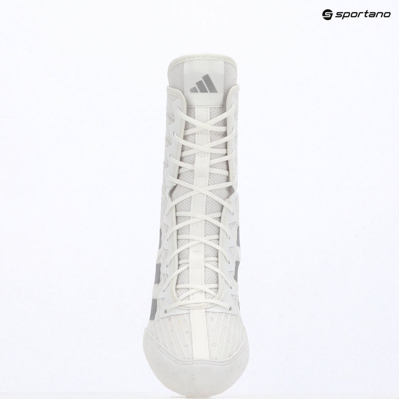 Bokso bateliai adidas Box Hog 4 white/silver 9