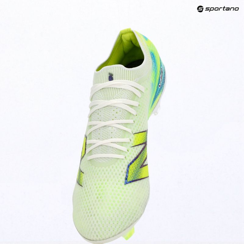 Futbolo bateliai New Balance Furon Elite V9 FG white/alkaline green 6
