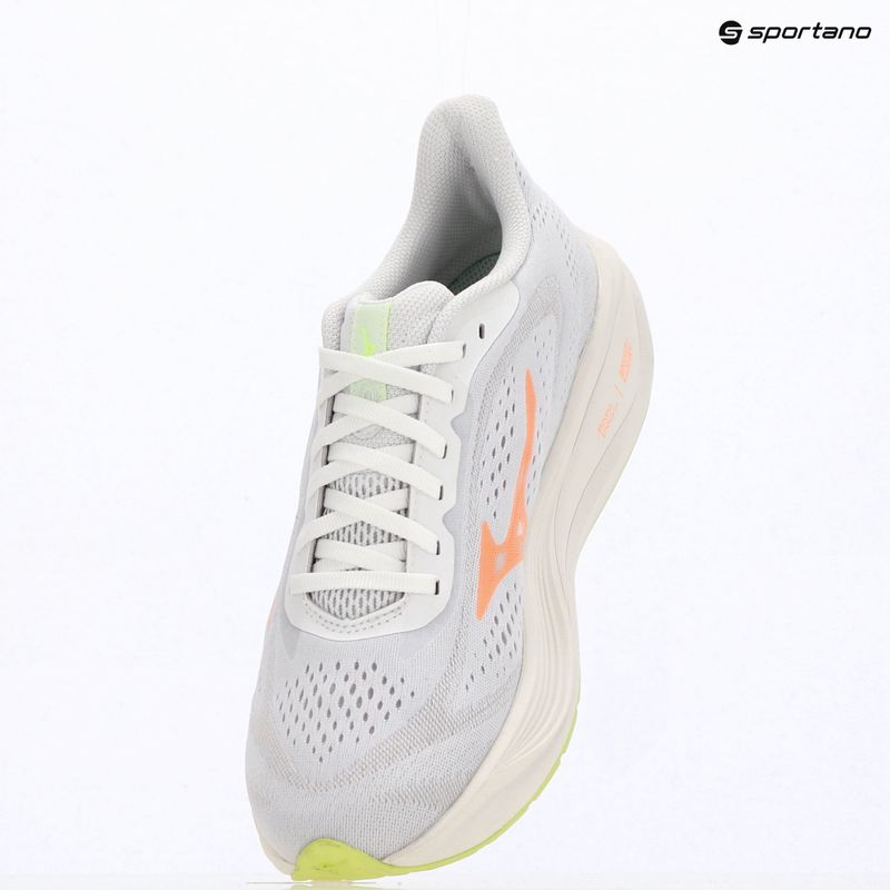 Moteriški bėgimo batai Mizuno Neo Cosmo 2 white/flamingo coral/lime pulp 9
