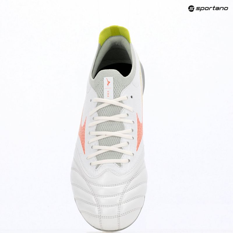 Futbolo batai Mizuno Morelia Neo V β Pro AG white/lava orange/evening primrose 9