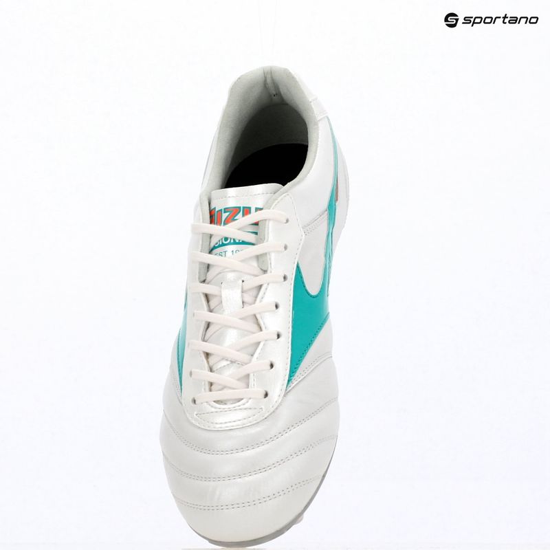 Futbolo batai Mizuno Morelia II Elite FG white/arcadia/lava orange 9