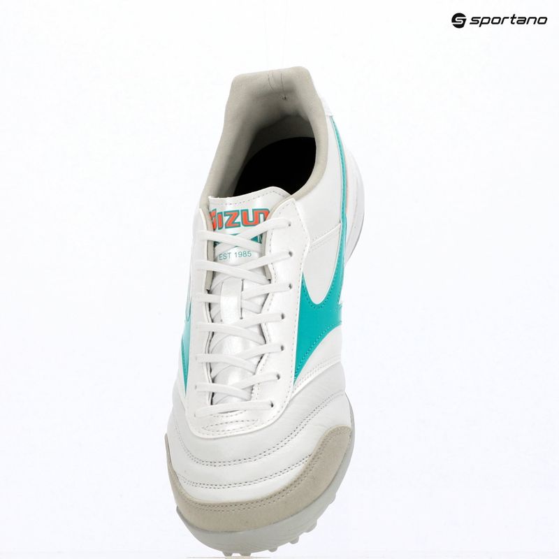 Futbolo batai Mizuno Morelia Sala Elite TF white/arcadia/lava orange 9