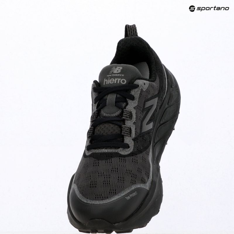 Vyriški bėgimo batai New Balance Fresh Foam Hierro V9 black cement/black z9 7