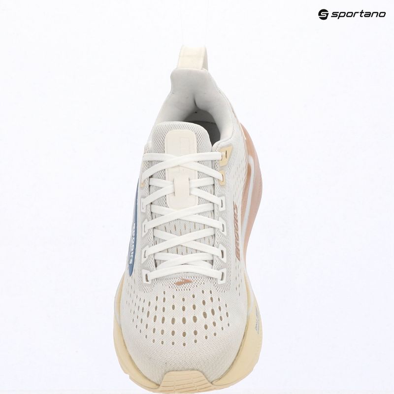 Moteriški bėgimo batai Brooks Ghost Max 4 white/rose/rutabaga 7