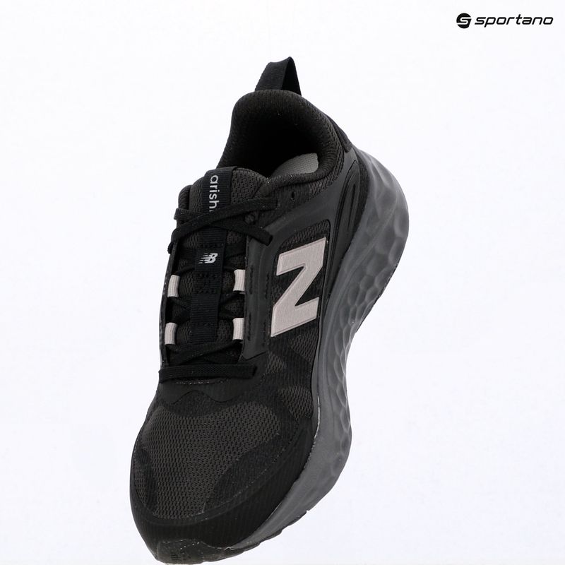 Moteriški bėgimo batai New Balance Fresh Foam Arishi V4 black/black cement/truffle metallic 9