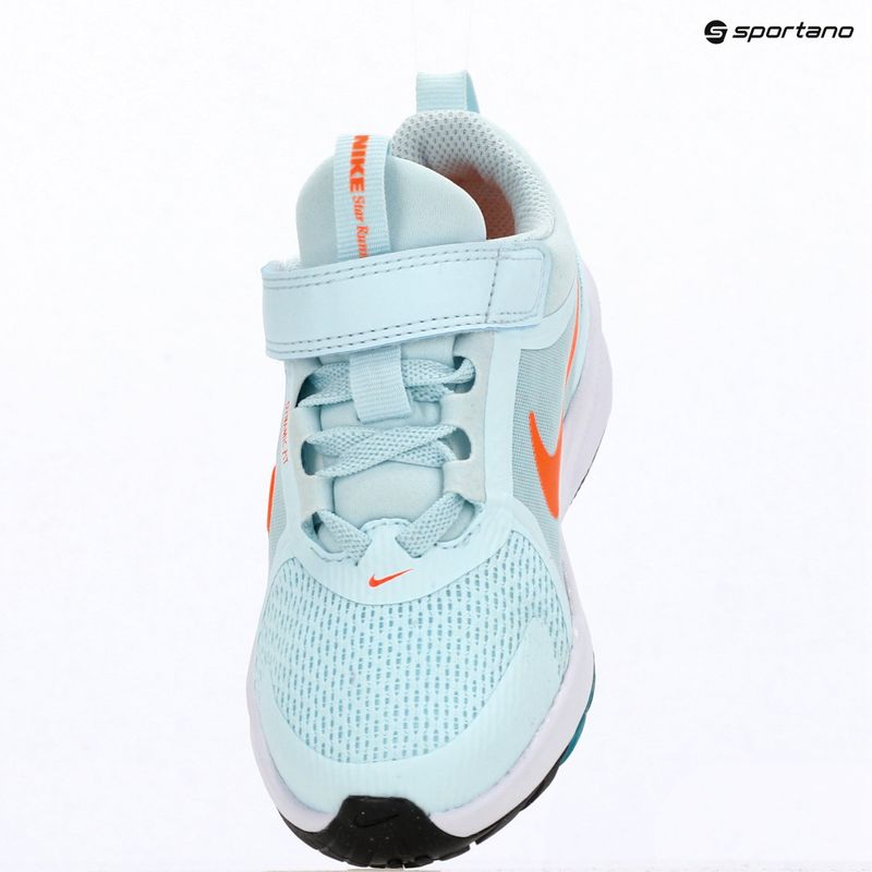 Vaikiški batai Nike Star Runner 5 glacier blue/energy/black/total orange 8