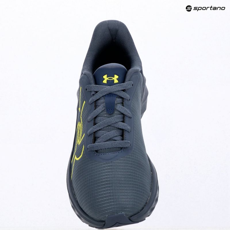 Vyriški bėgimo batai Under Armour Ascend BL downpour gray/downpour gray/flash light 14