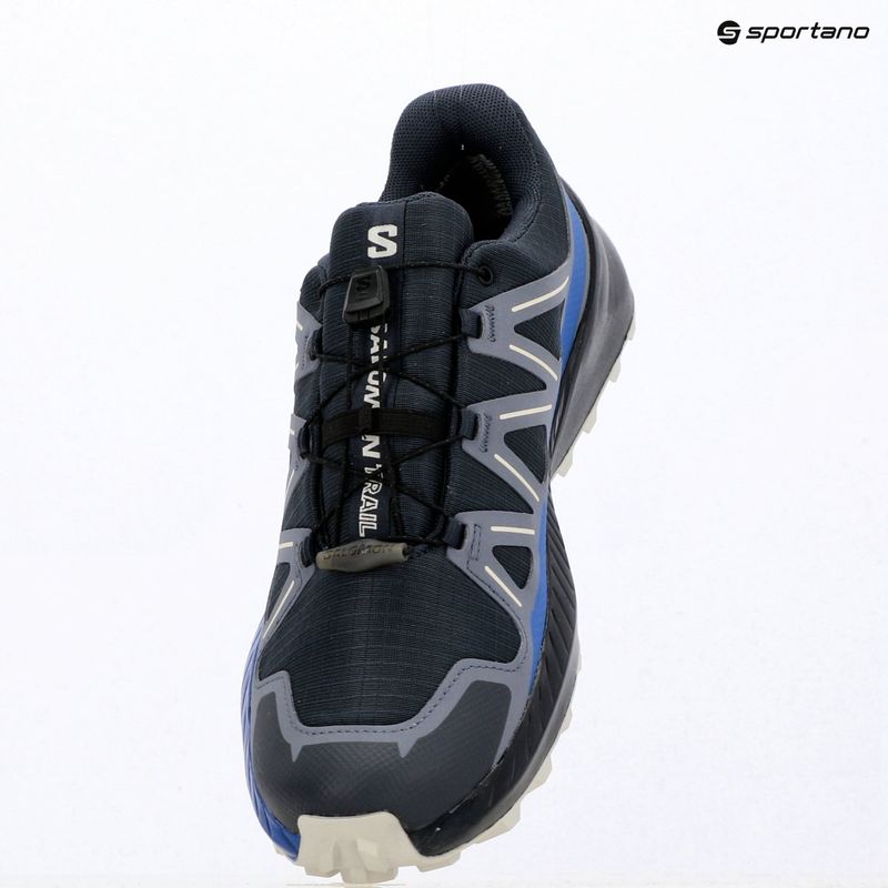 Vyriški bėgimo batai Salomon Speedcross Peak GTX blue nights/grisaille 14