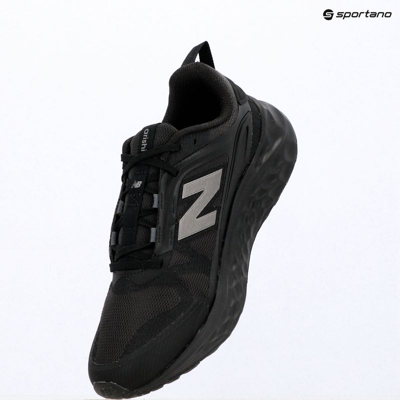 Vyriški bėgimo batai New Balance Fresh Foam Arishi V4 black cement/black/dark silver metallic 9