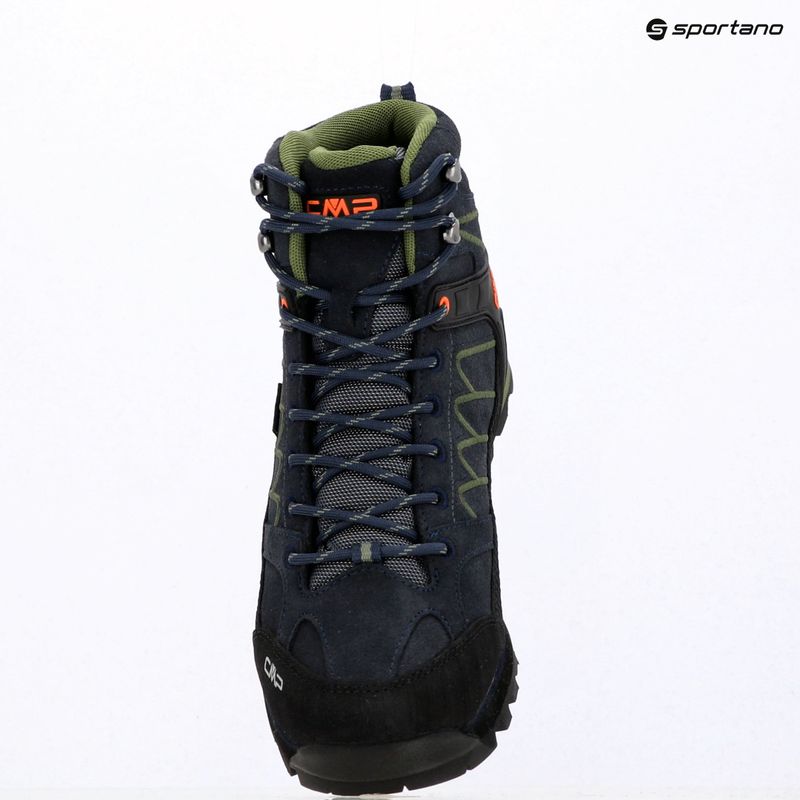 Vyriški žygio batai CMP Moon Mid Wp b.blue/torba 9