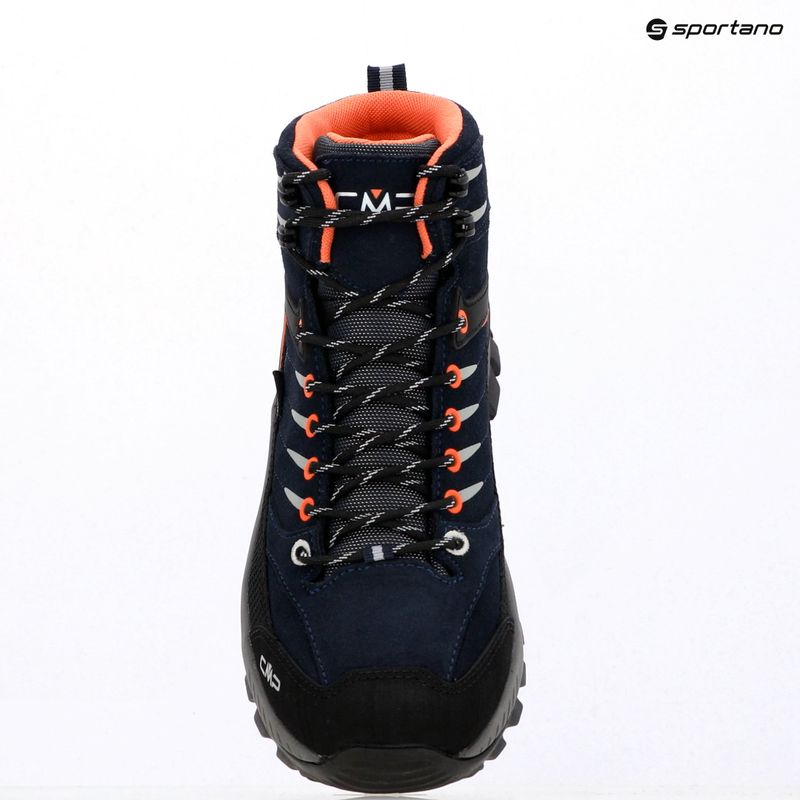 Moteriški žygio batai CMP Rigel 2.0 Mid Waterproof b.blue/ghiaccio/marigold 9