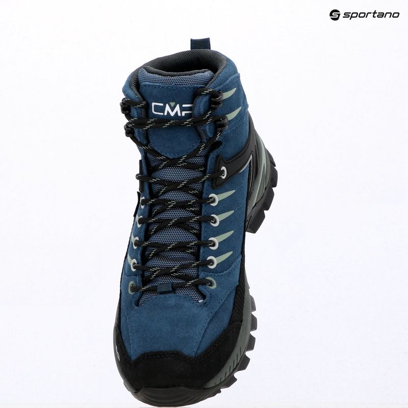 Vyriški žygio batai CMP Rigel 2.0 Mid Waterproof avio/salvia 9