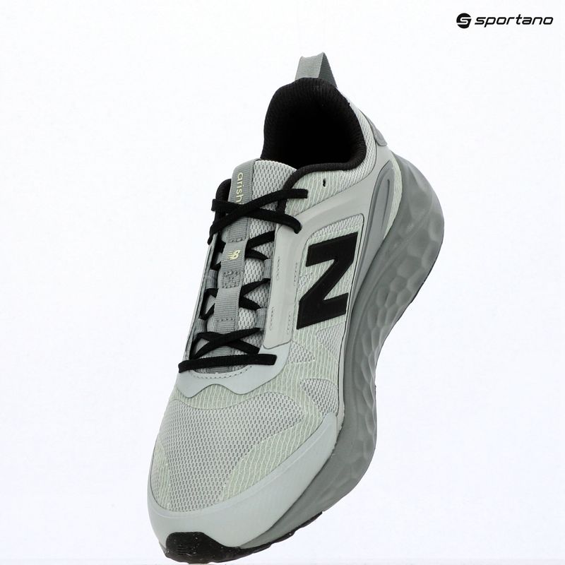Vyriški bėgimo batai New Balance Fresh Foam Arishi V4 lone star grey/bayberry/black metallic 9