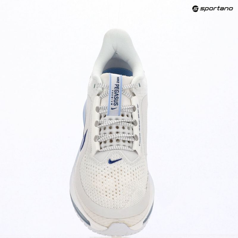 Moteriški bėgimo batai Nike Pegasus Premium white/aluminum/sundial/mystic navy 18