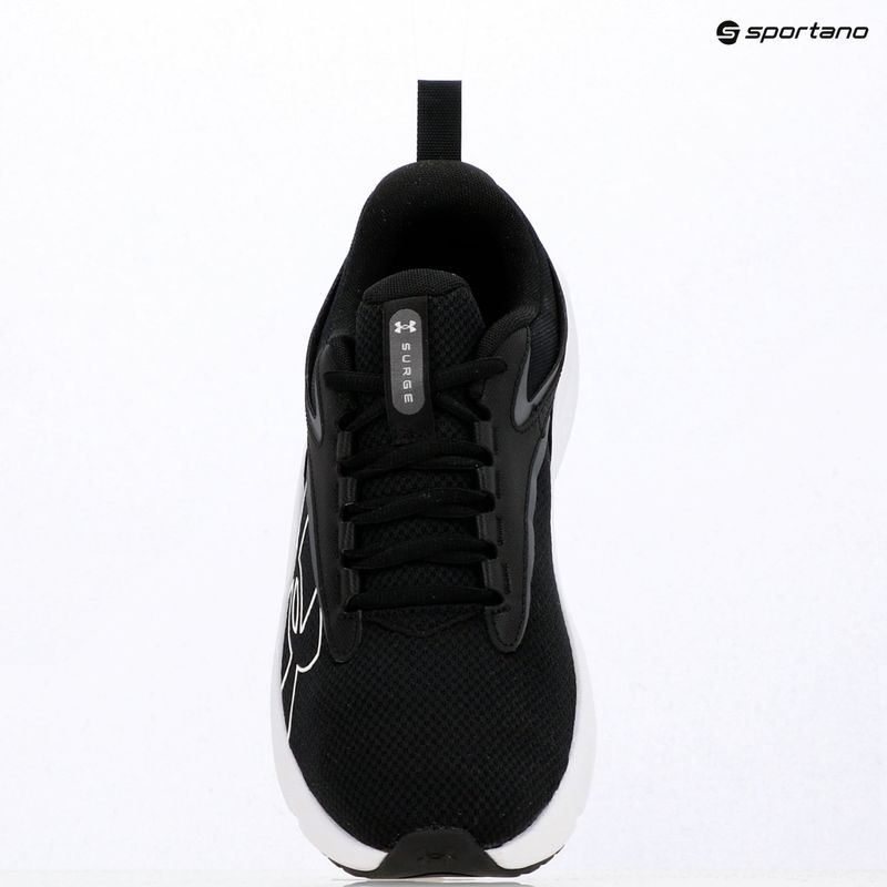 Vyriški bėgimo batai Under Armour Surge 5 black/black/white 14