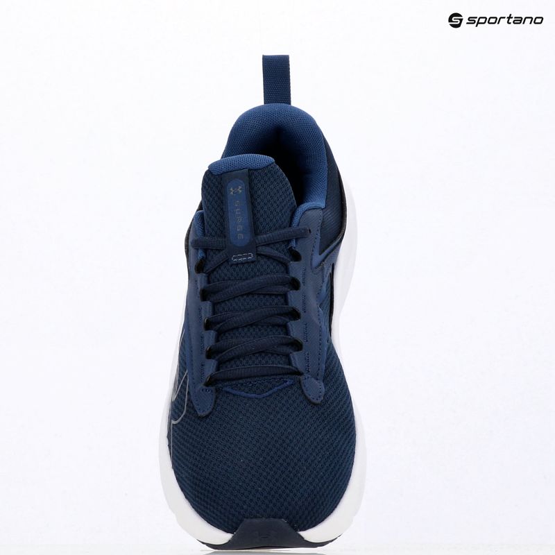 Vyriški bėgimo batai Under Armour Surge 5 academy/white/downpour gray 14