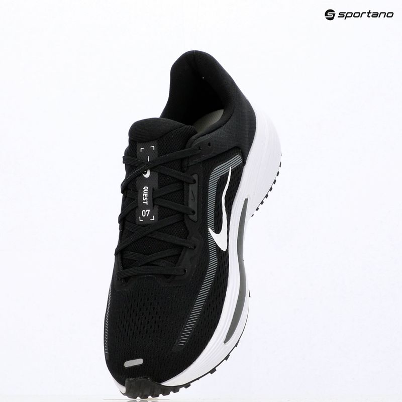 Vyriški bėgimo batai Nike Quest 7 black/anthracite/white 18