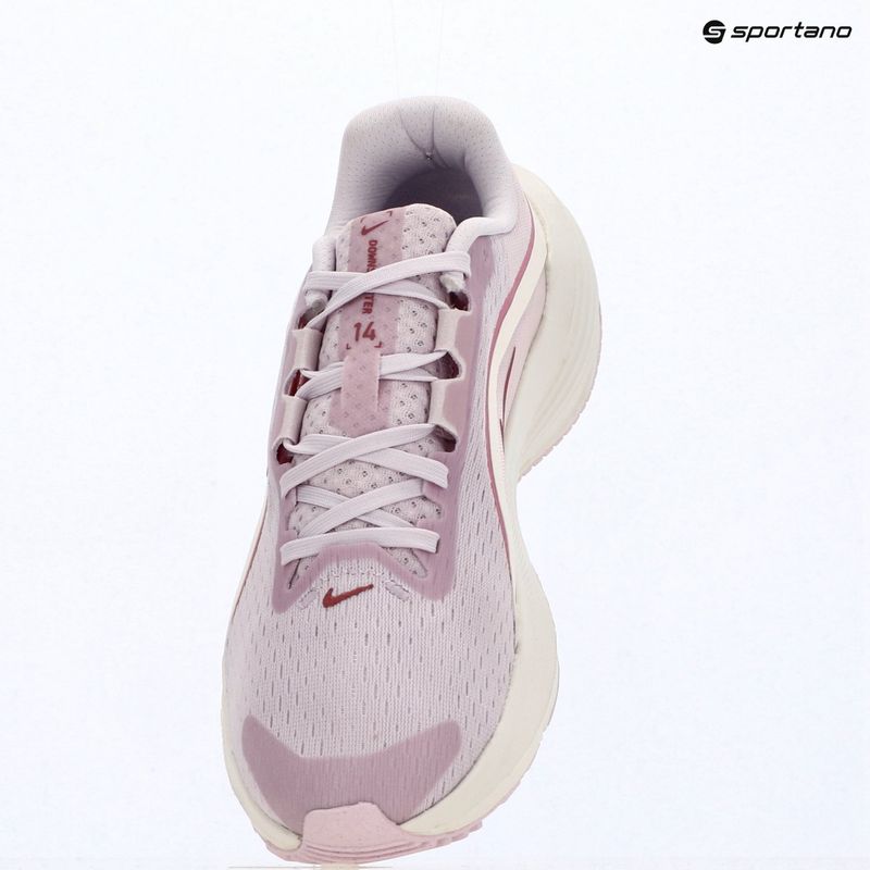 Moteriški bėgimo batai Nike Downshifter 14 bleached lilac/sail/pink rise/pink smoke 18