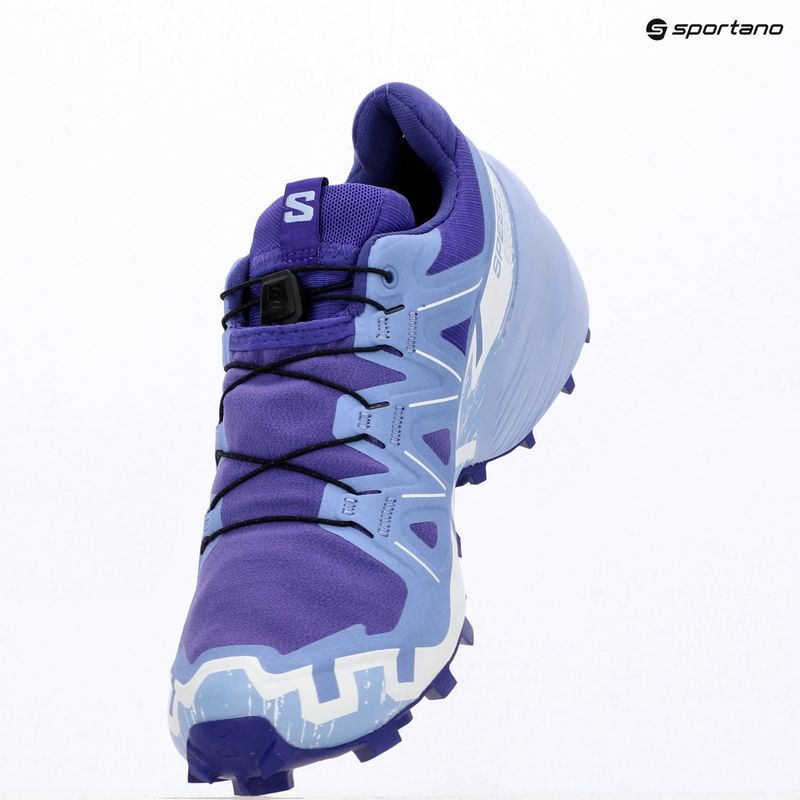 Moteriški bėgimo batai Salomon Speedcross 6 GTX deep blue/brunnera blue 16