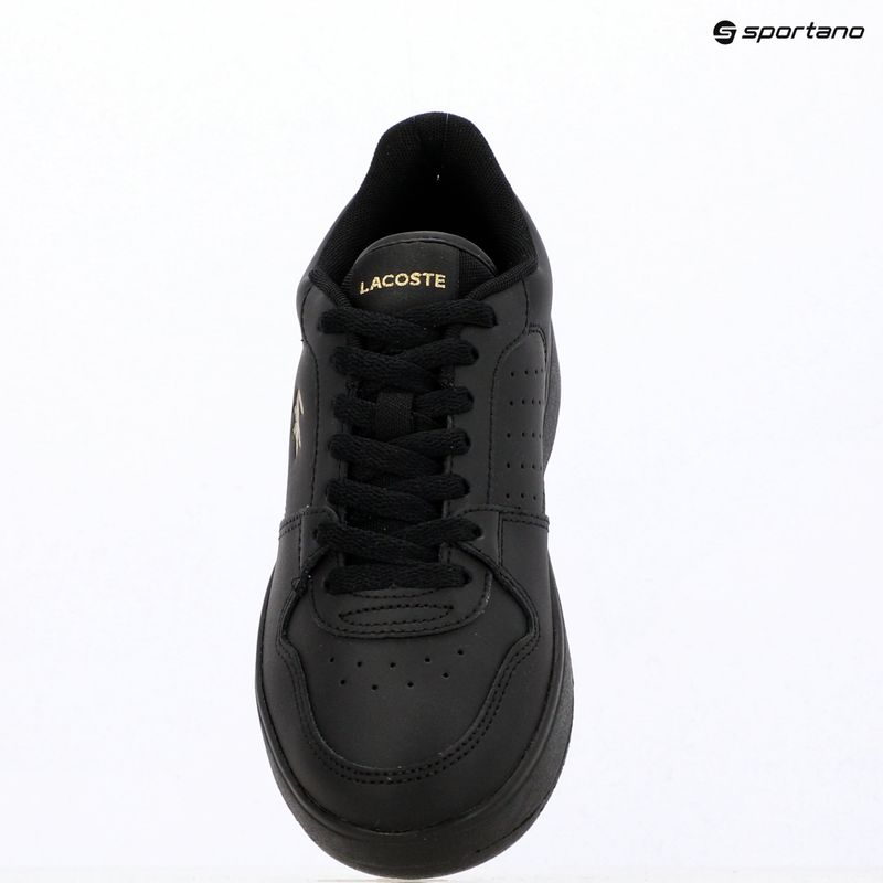 Moteriški batai Lacoste Court Ace Leather black/gold 9