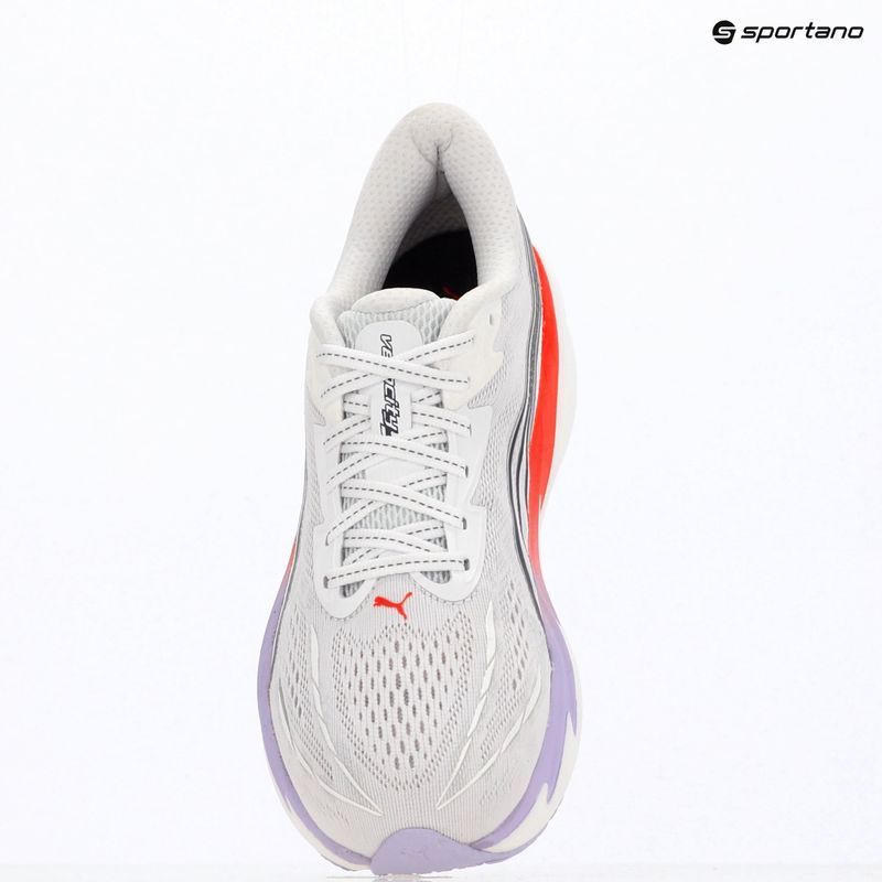 Moteriški bėgimo batai Puma Velocity Nitro 5 puma white/ultra red 9