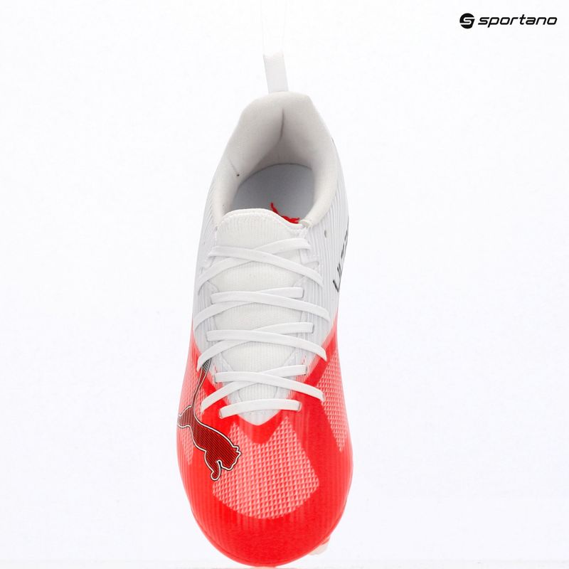 Vaikiški futbolo bateliai PUMA Ultra 7 Match FG/AG Jr ultra red/puma black/puma white 9