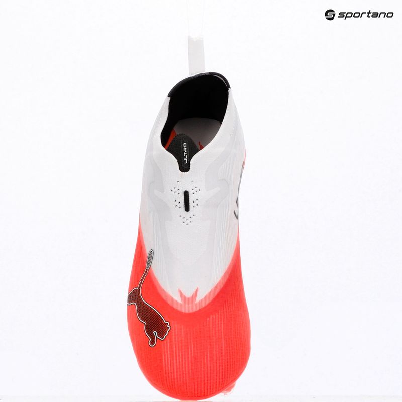 Vaikiški futbolo bateliai PUMA Ultra Nitro 7 Ultimate LL FG/AG Jr ultra red/puma black/puma white 9
