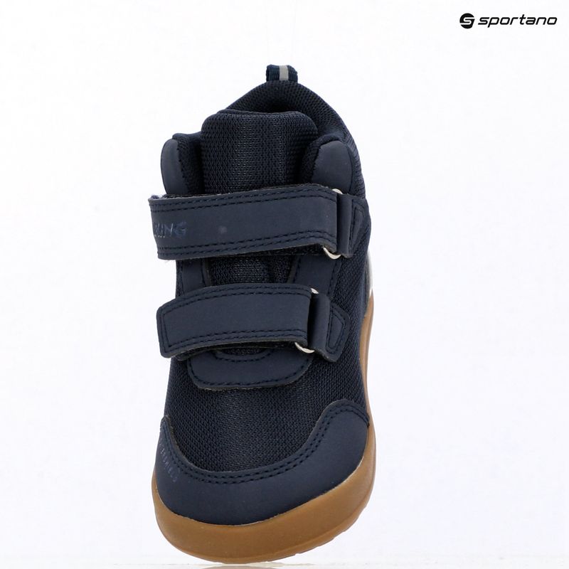 Vaikiški barefoot batai Viking Alv Barefoot Mid 2V Waterproof navy 21