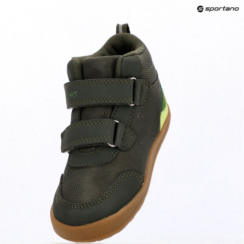 Vaikiški barefoot batai Viking Alv Barefoot Mid 2V Waterproof pine 22