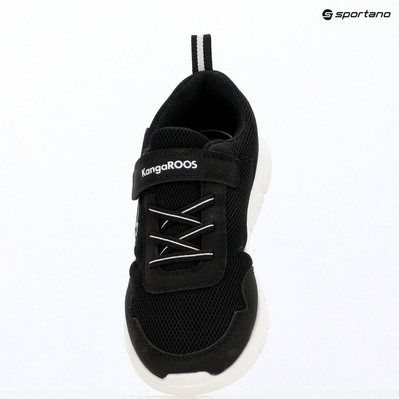Vaikiški batai KangaROOS K-ETK Possum EV jet black/white 3
